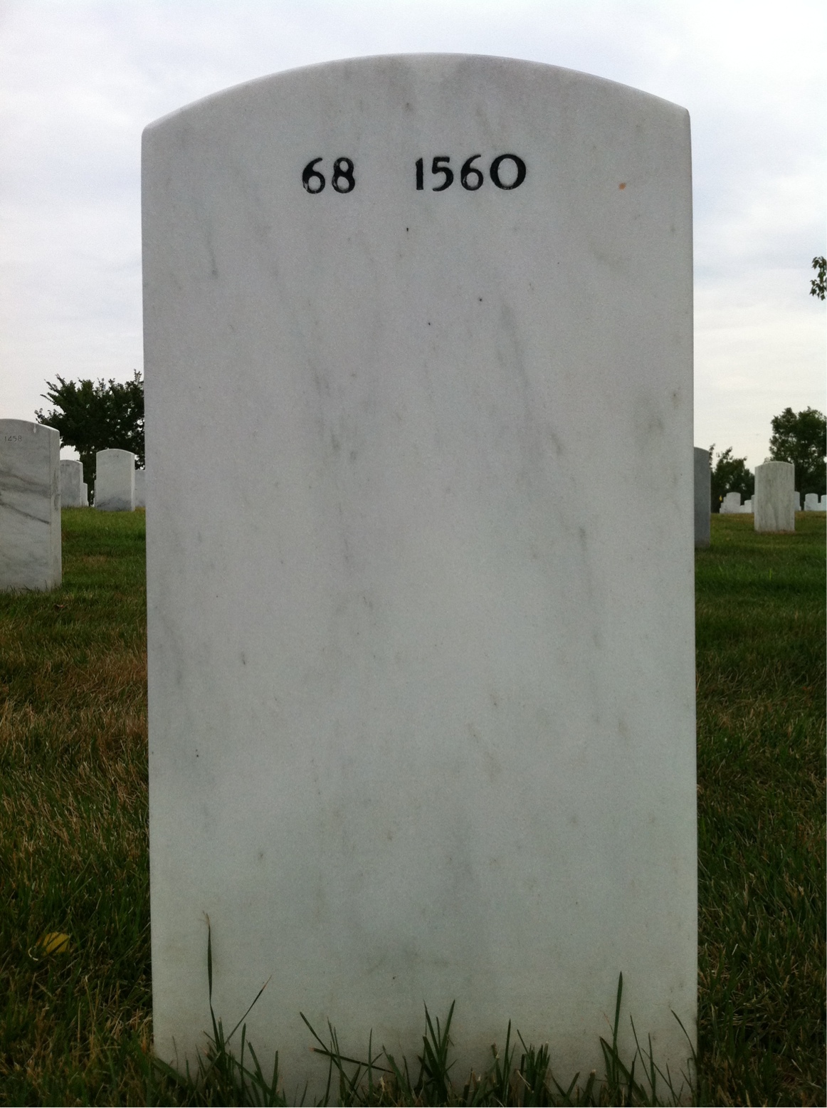 Back of headstone — Rolando Gorena