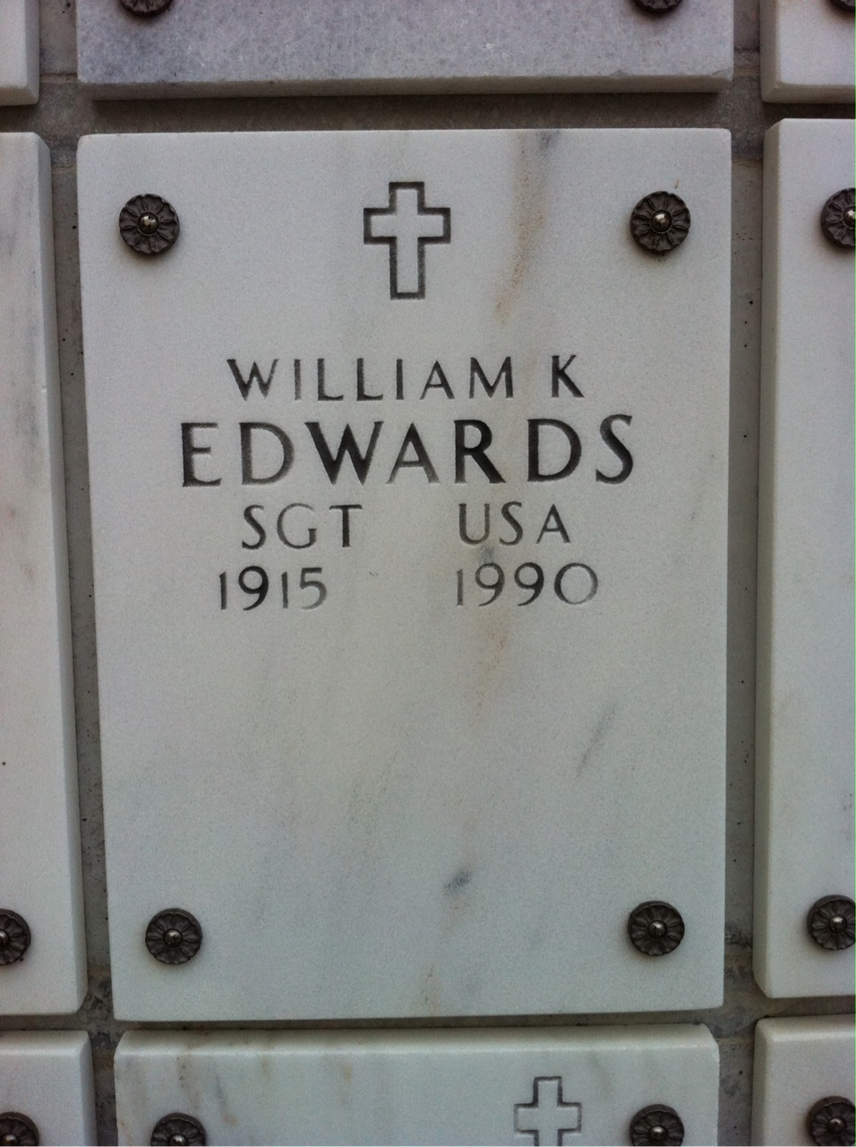 William V Edwards