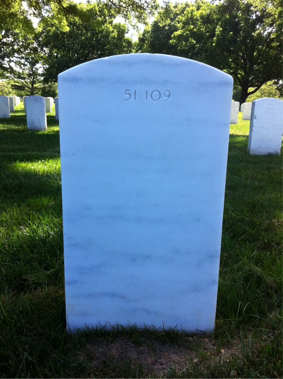 Back of headstone — Ferdinand Bidgood
