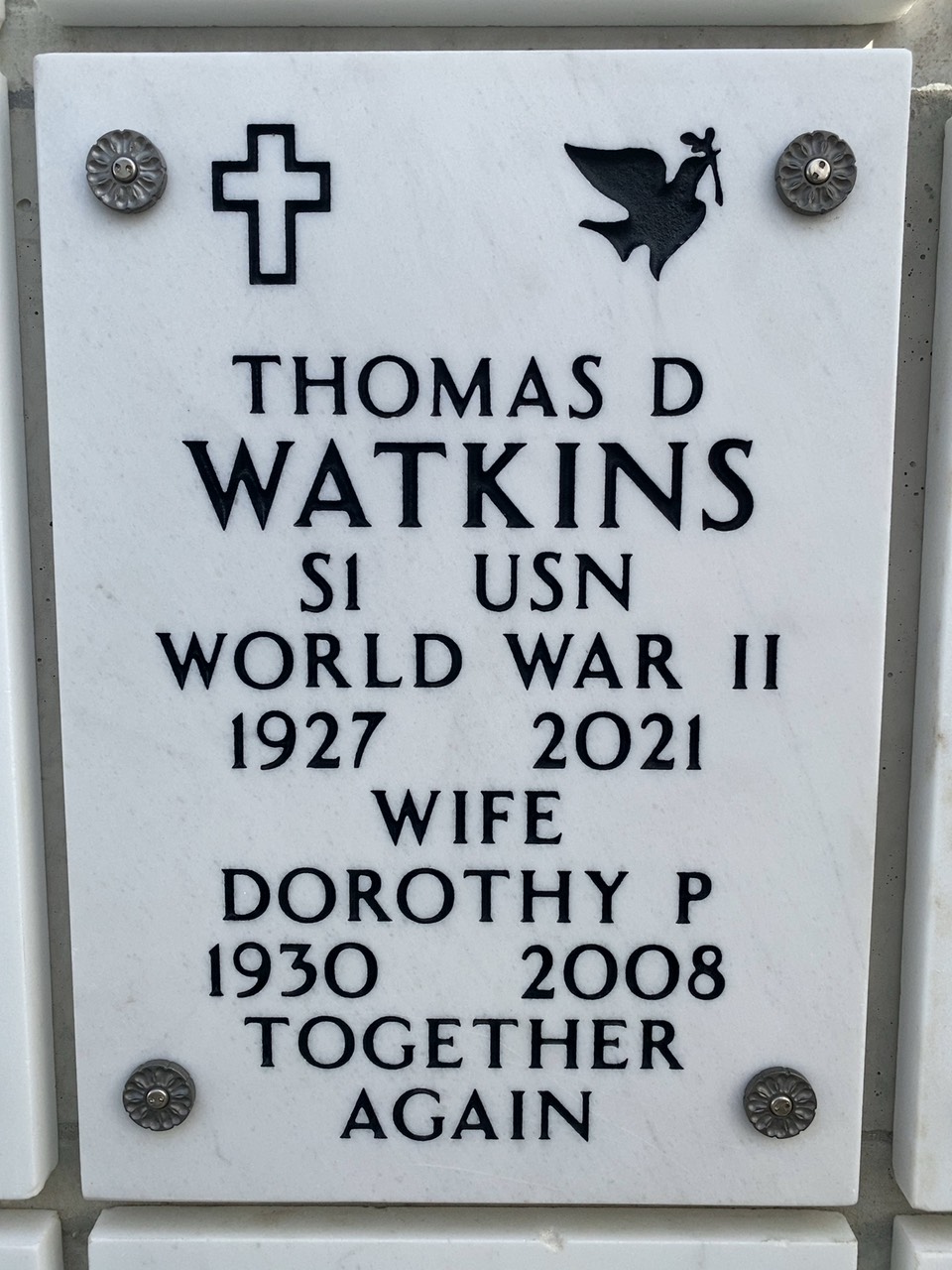 Thomas D Watkins