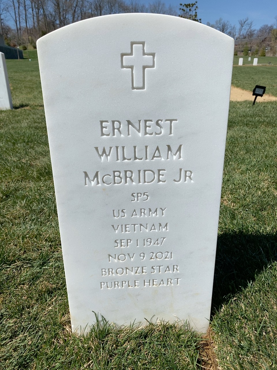 Ernest W Mcbride
