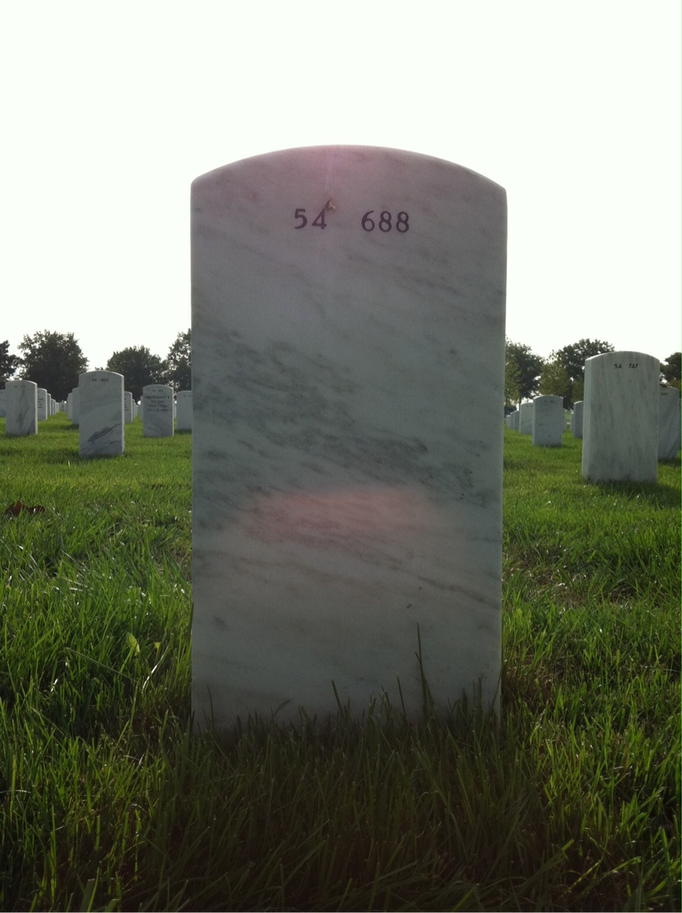 Back of headstone — Dimitri Borisov