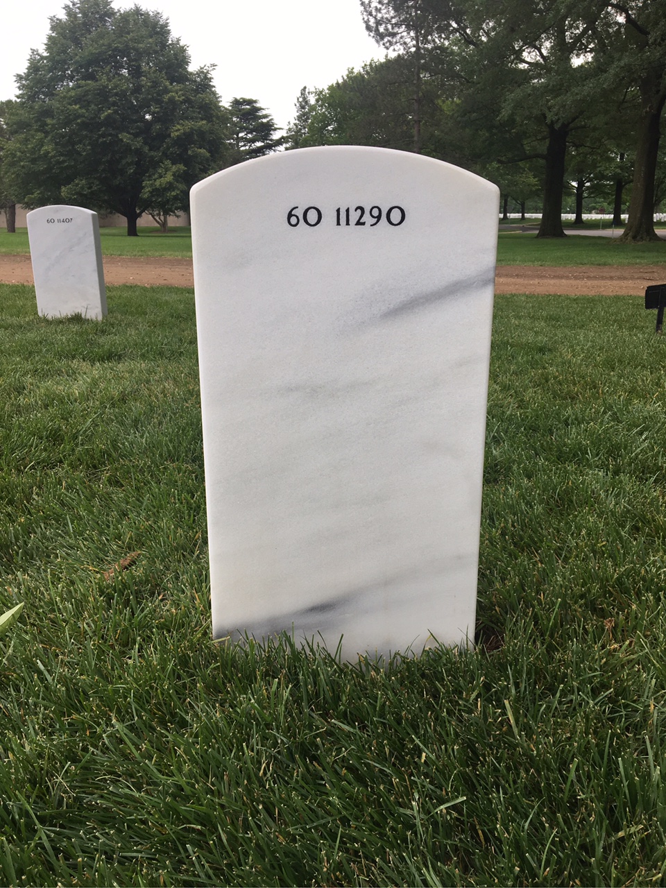 Back of headstone — Mario Ares