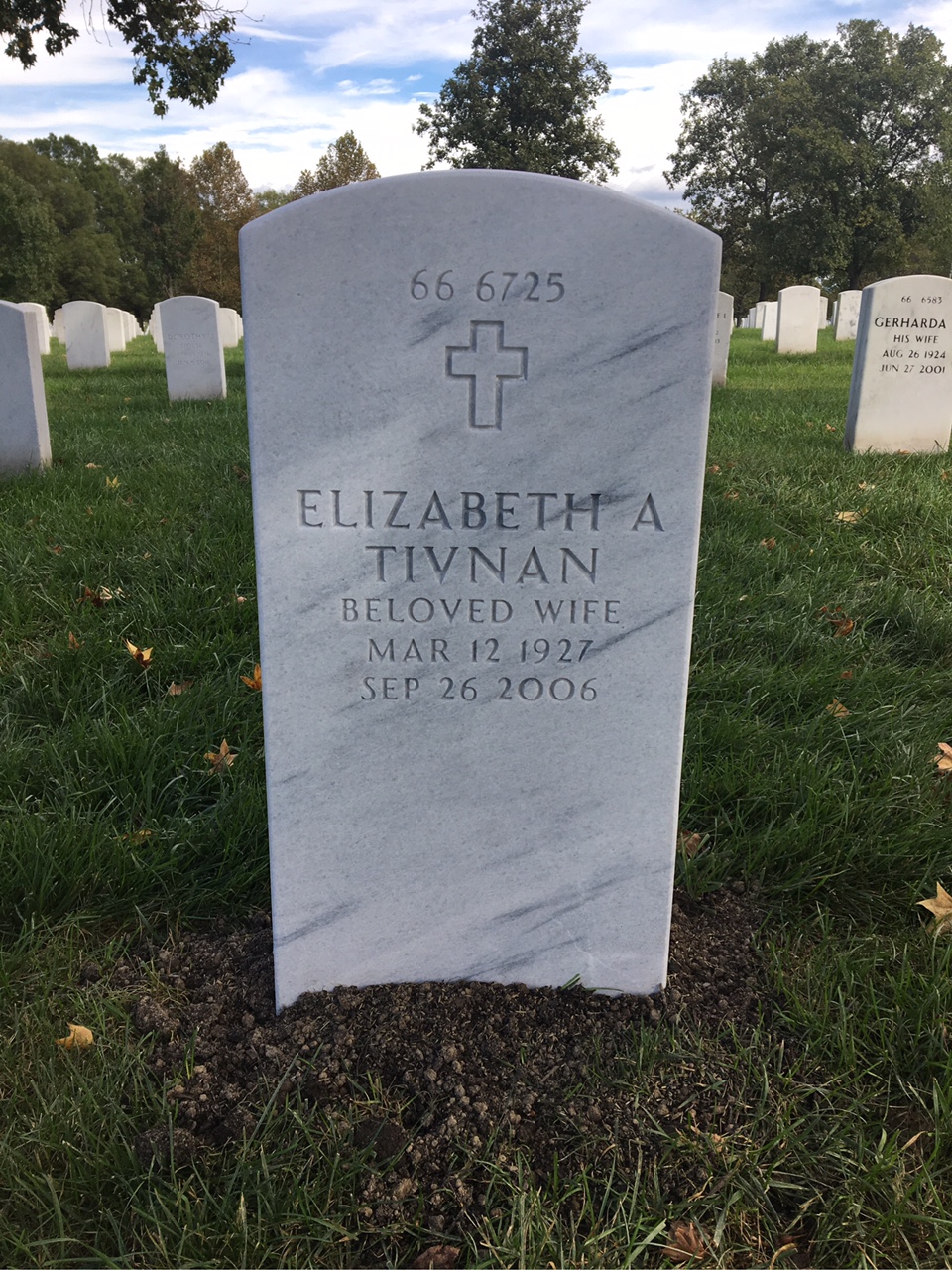 Back of headstone — Joseph Deely