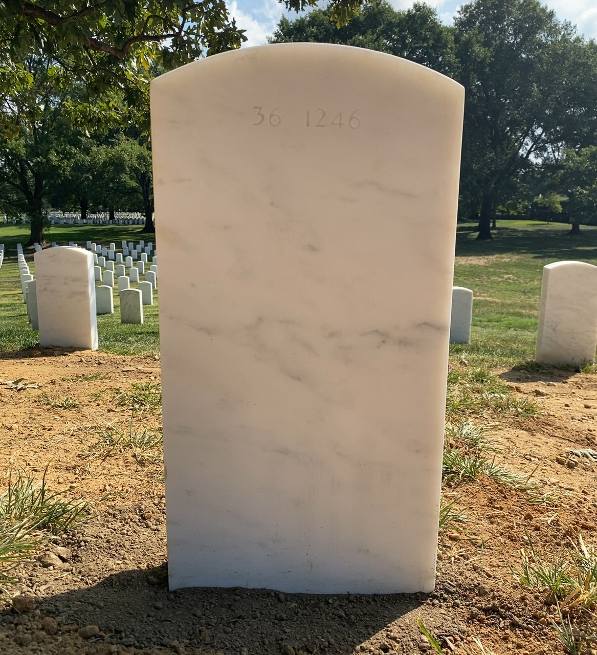 Back of headstone — Shawn Michael Rounds