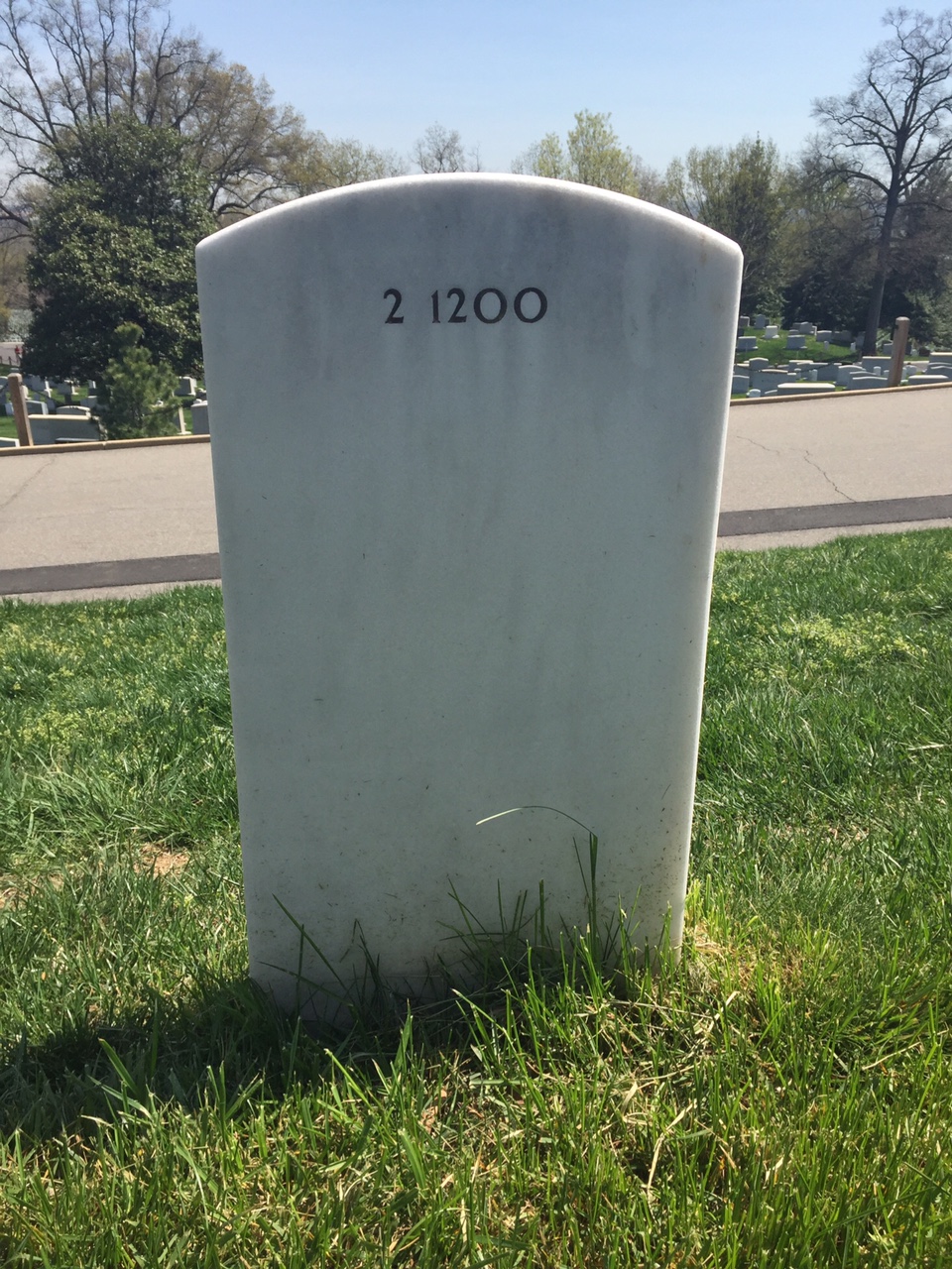 Headstone of Henry J. Parks