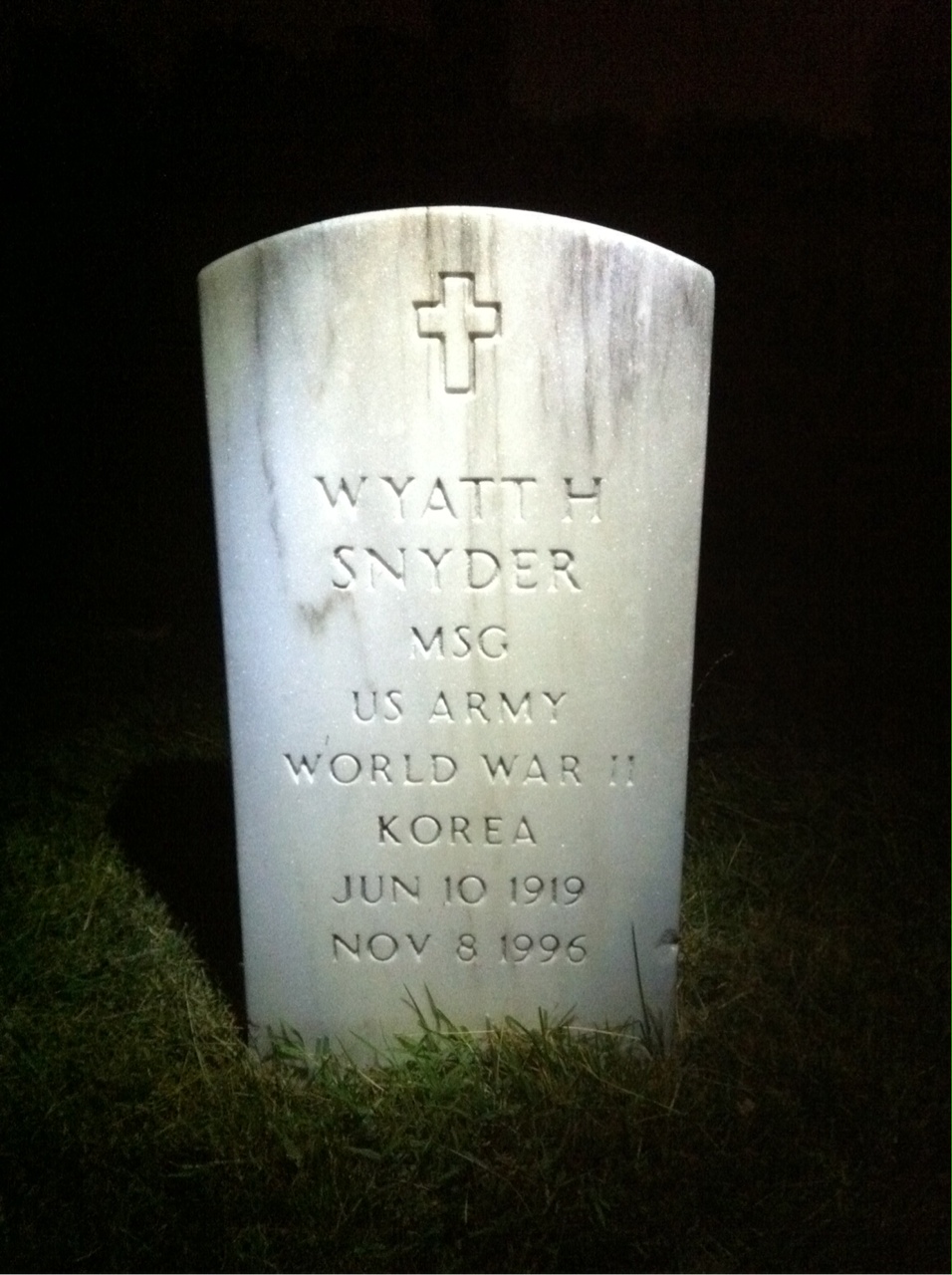 Wyatt H Snyder