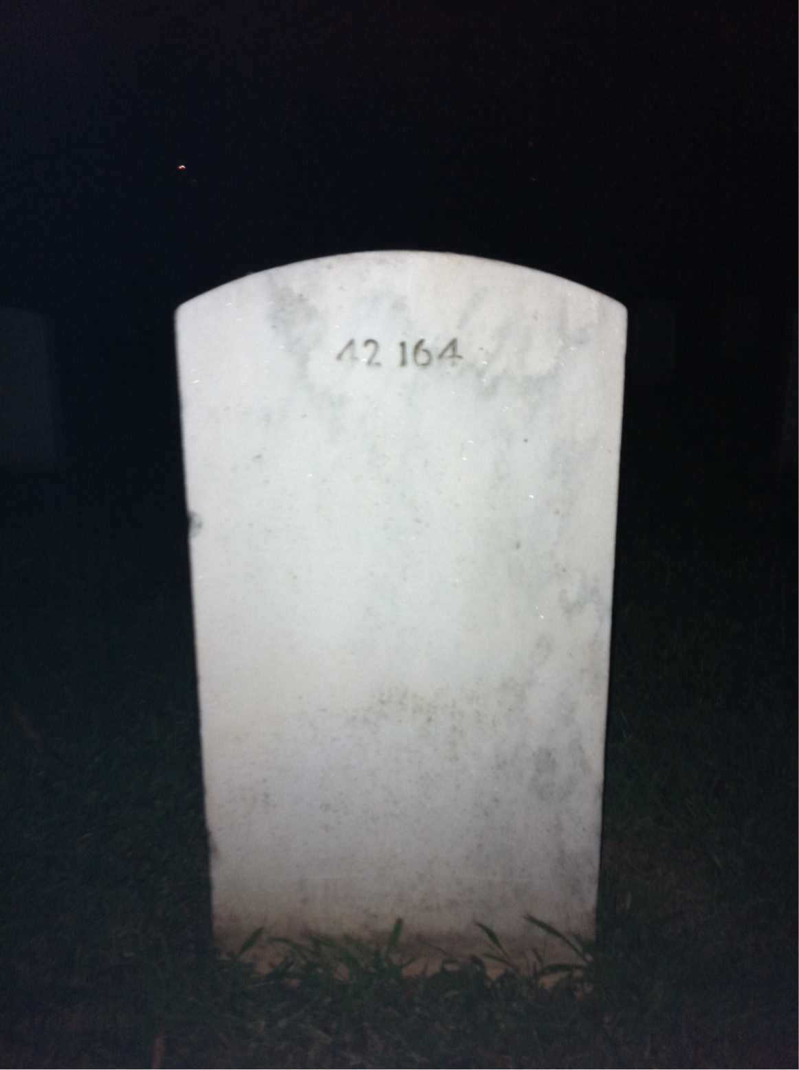 Back of headstone — Carl Bahr