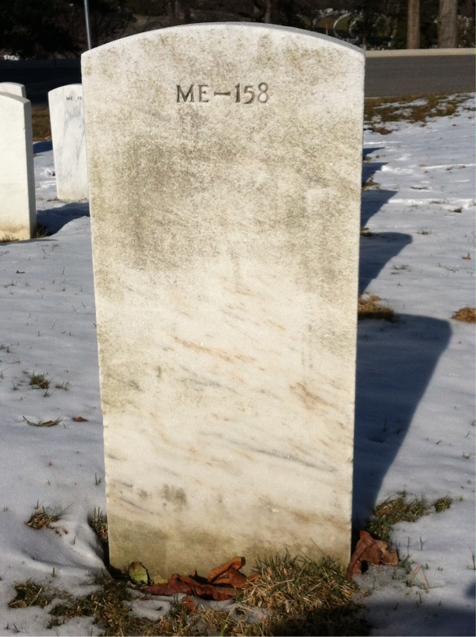 Back of headstone — Alfons Bankowski