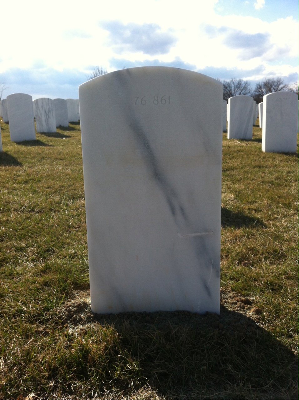 Back of headstone — Steven Beggs