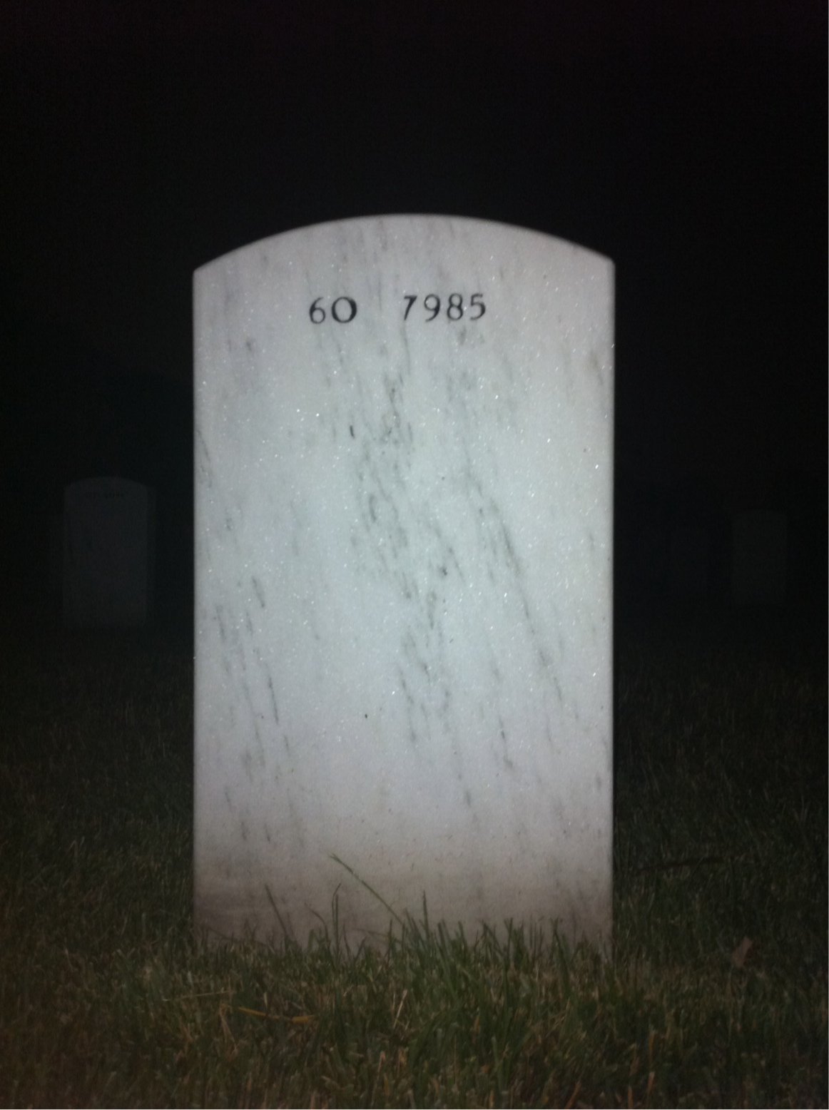 Back of headstone — Jeremiah Savage