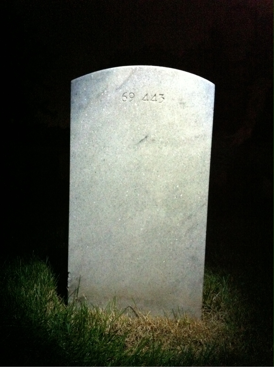 Back of headstone — Joseph Mulgrew