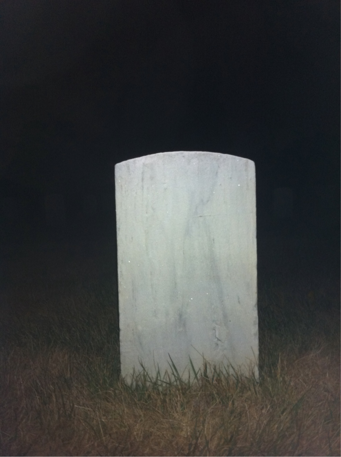 Back of headstone — Charles Conselyea