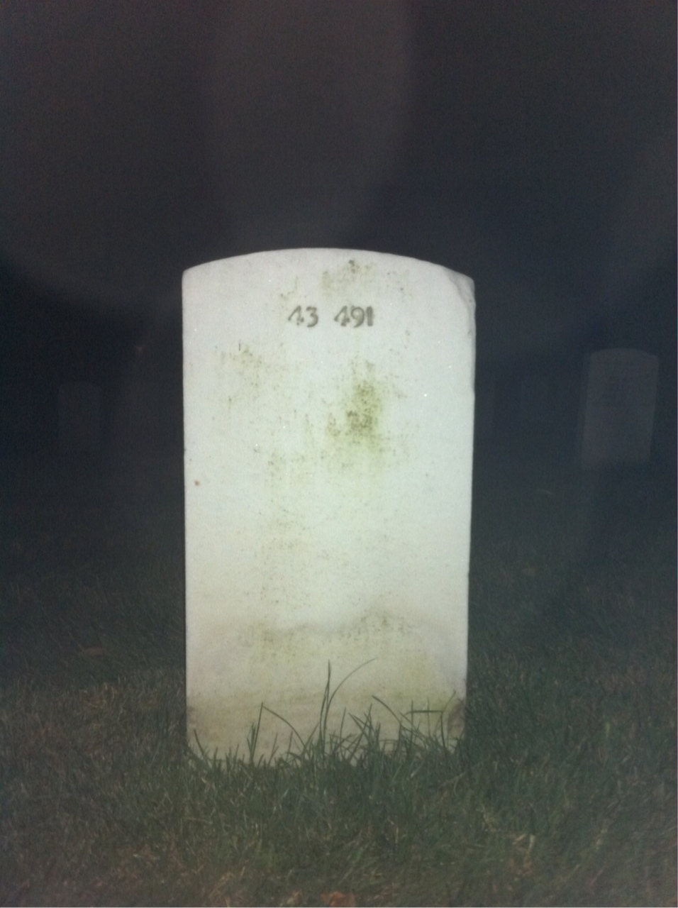 Back of headstone — Margaret Mcintosh