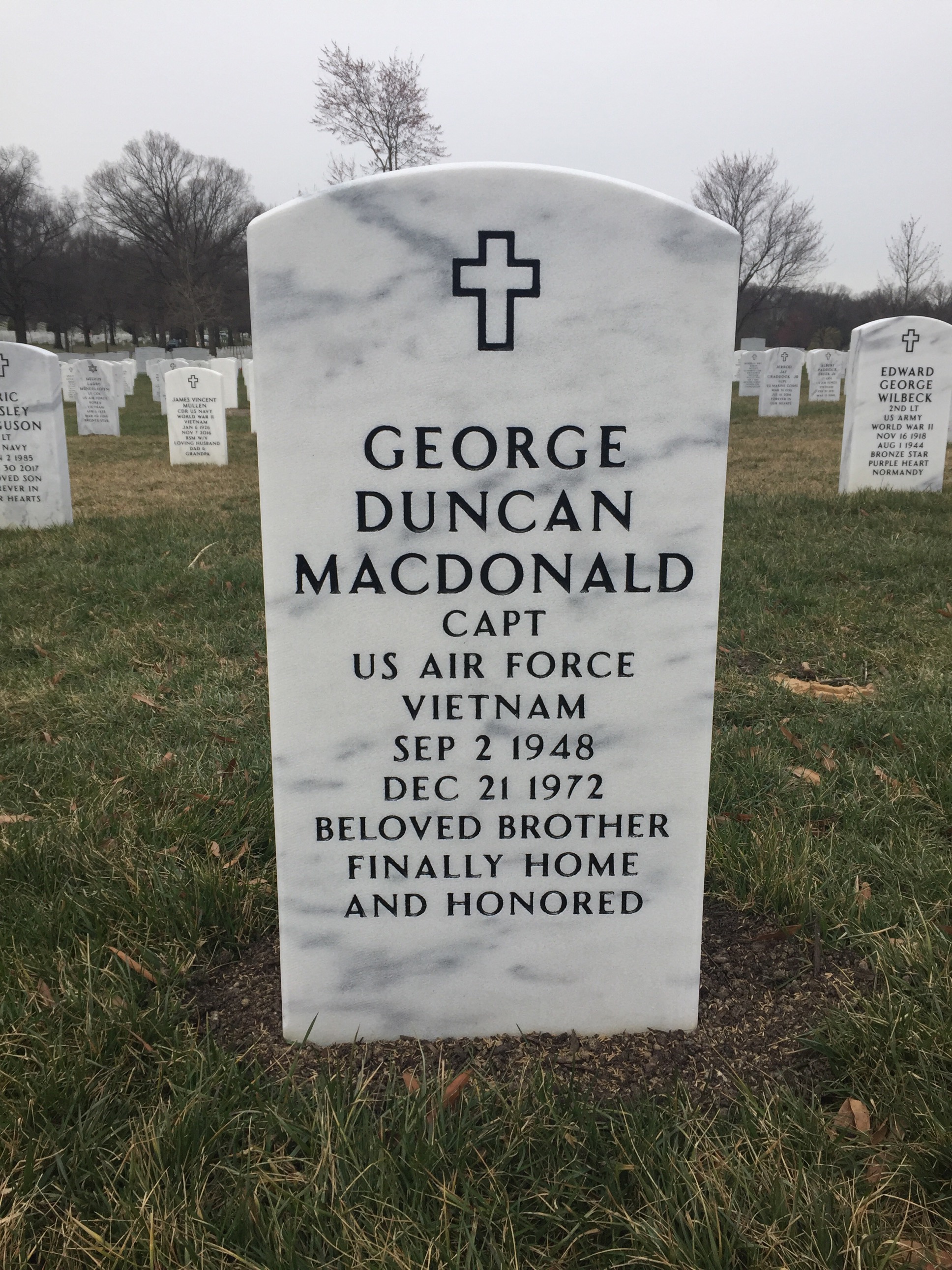Headstone of George Duncan Macdonald