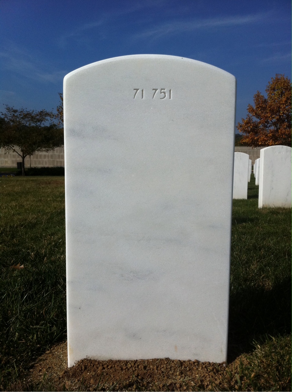 John P Monahan headstone back