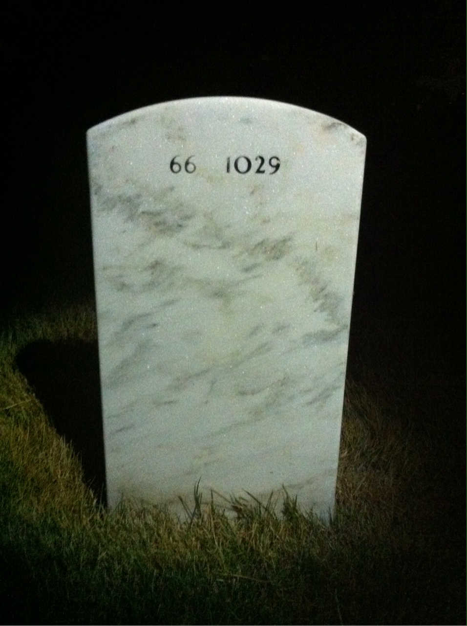 Back of headstone — Samuel Blatchford