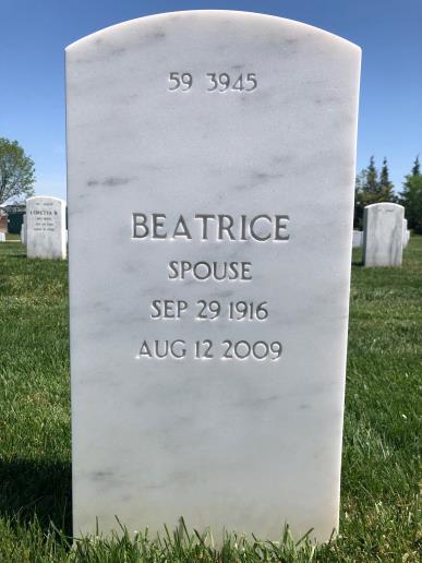 Back of headstone — Joseph Connelly