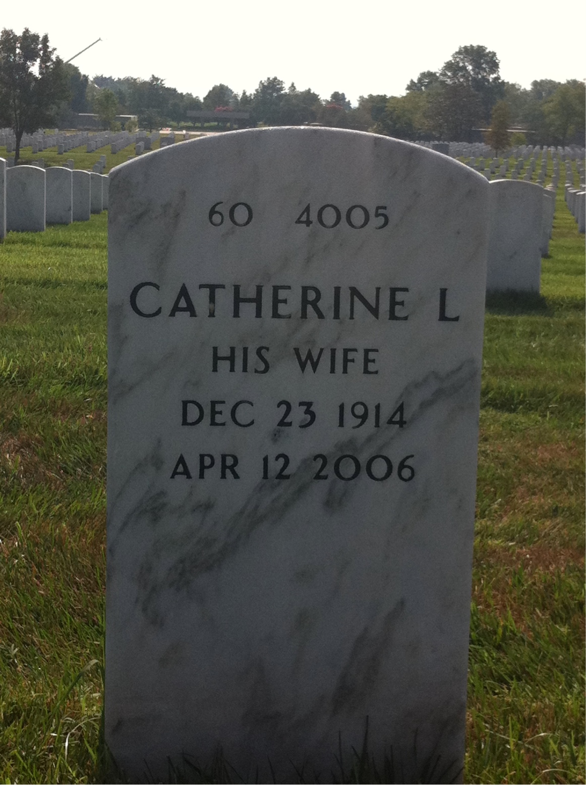 Back of headstone — Michael Hughes