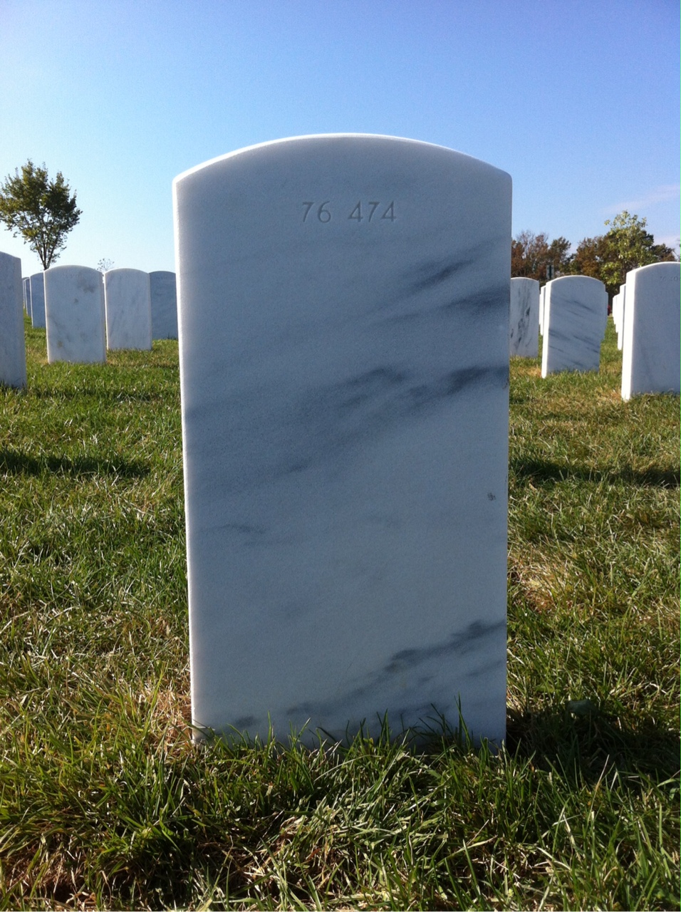Back of headstone — Daniel Bigelow