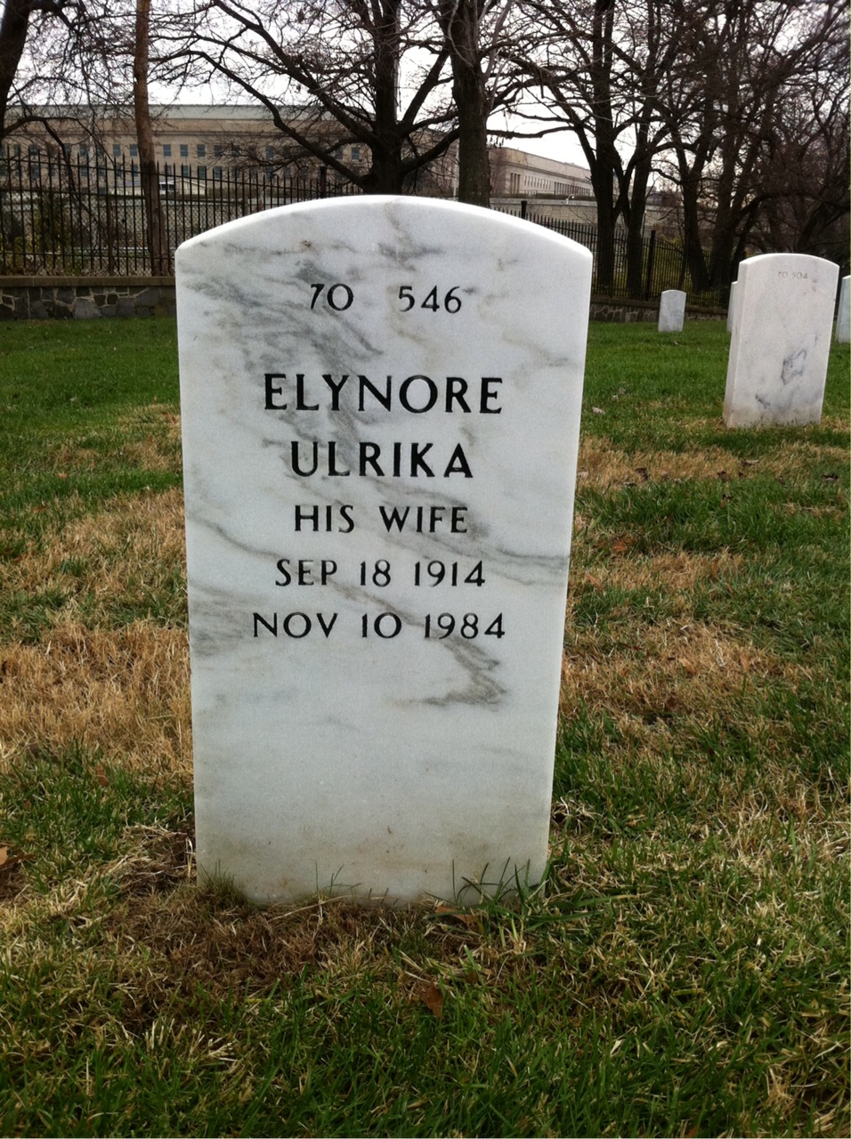 Back of headstone — Ivan Mikalaski