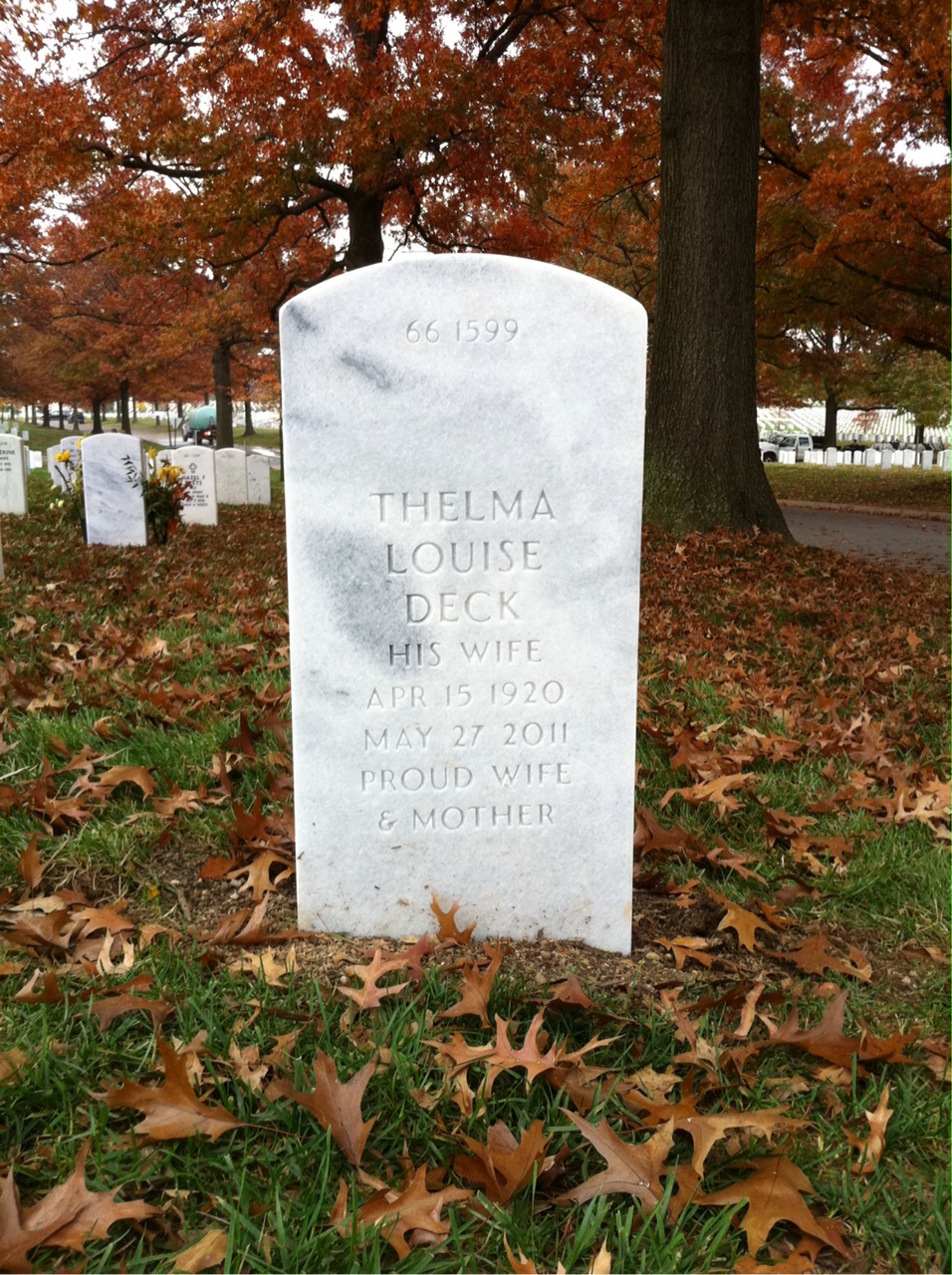 Back of headstone — Robert Minard