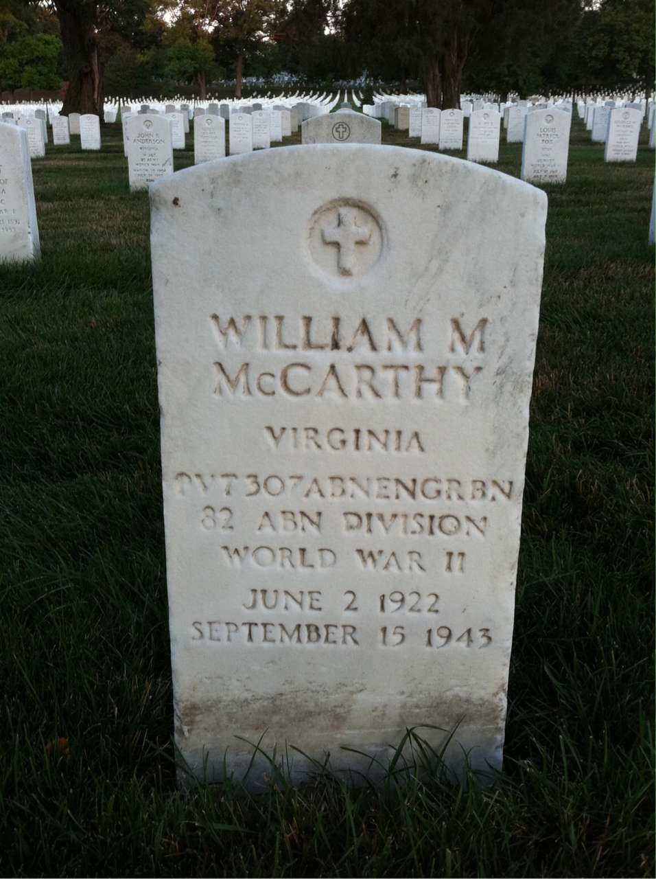 William T Mccarthy