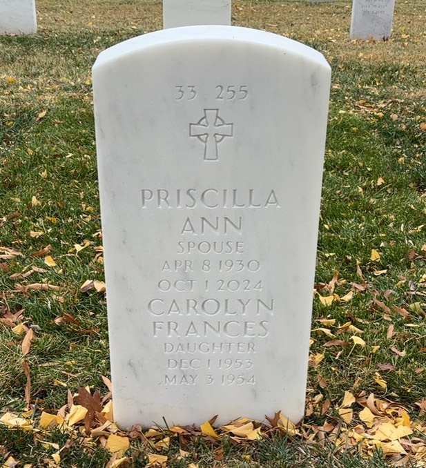 Back of headstone — Lawrence Cox