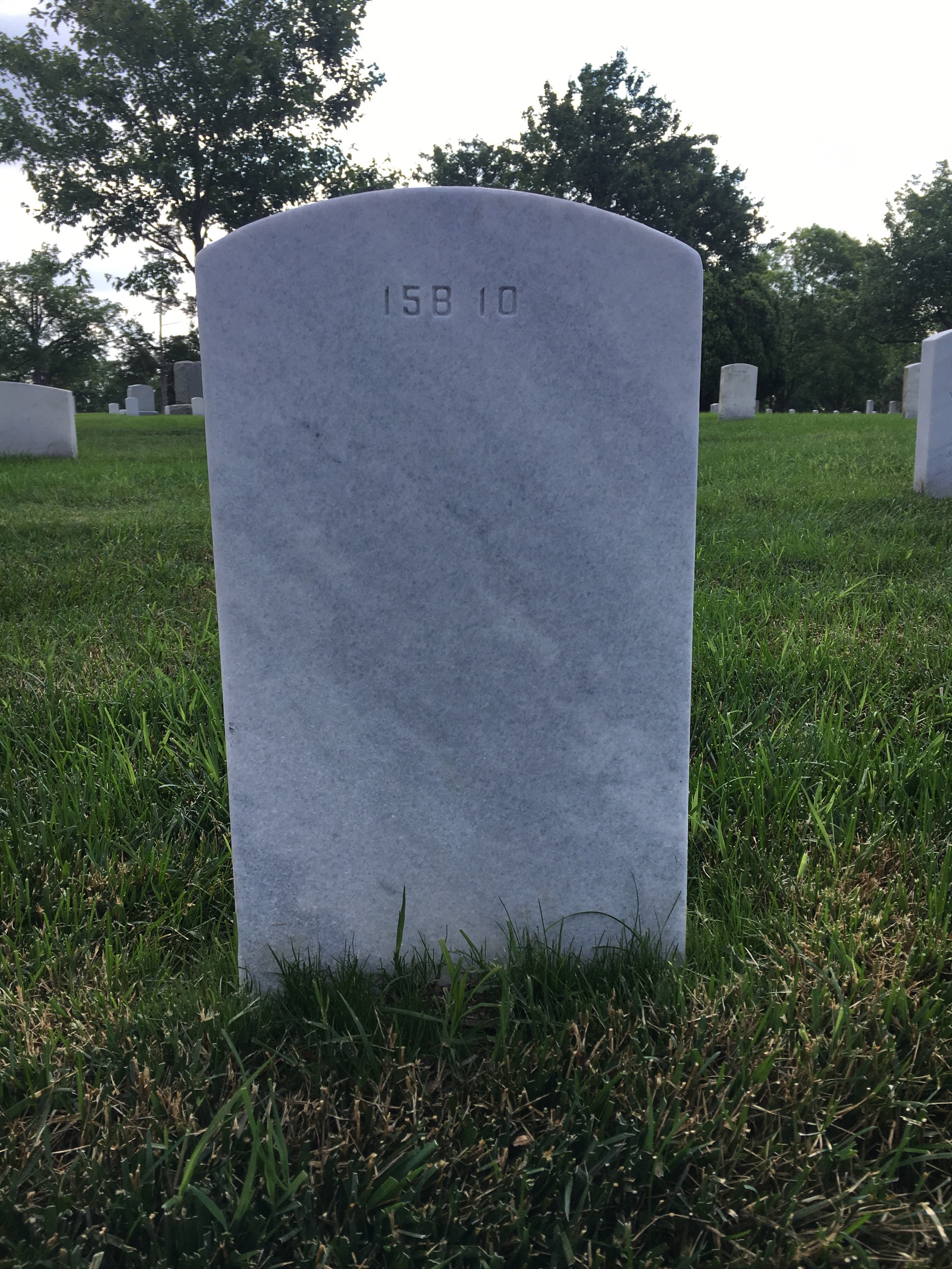 Back of headstone — Michael Moran