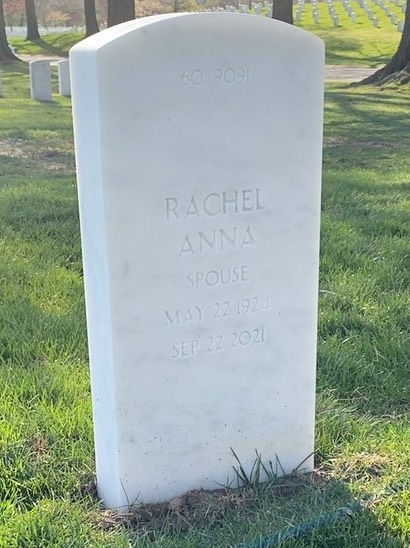 Back of headstone — Richard Bresnahan