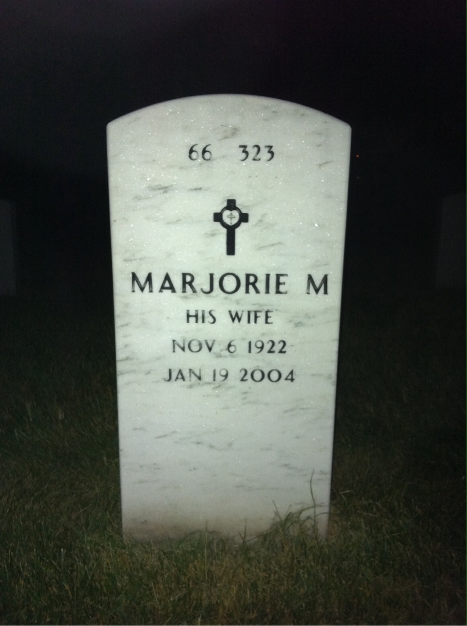 Back of headstone — Harold Kipps