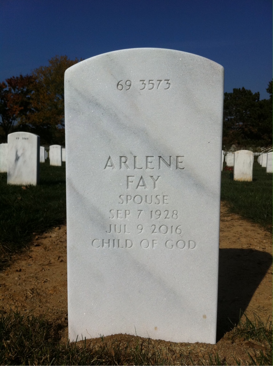 Back of headstone — William Gentry