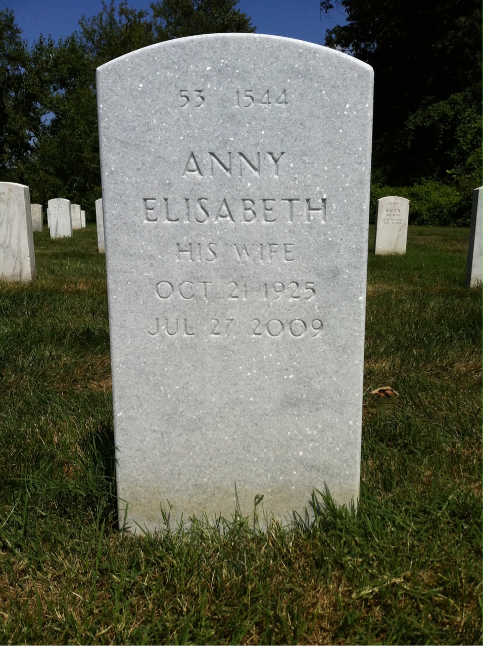 Back of headstone — Pedro Morales