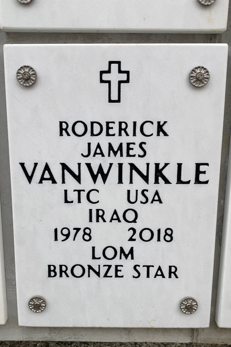 Roderick James Vanwinkle