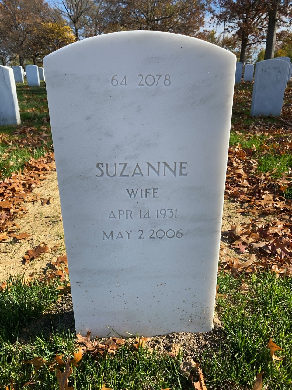 Back of headstone — James Young