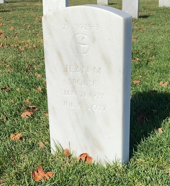Back of headstone — Charles Weilbaker