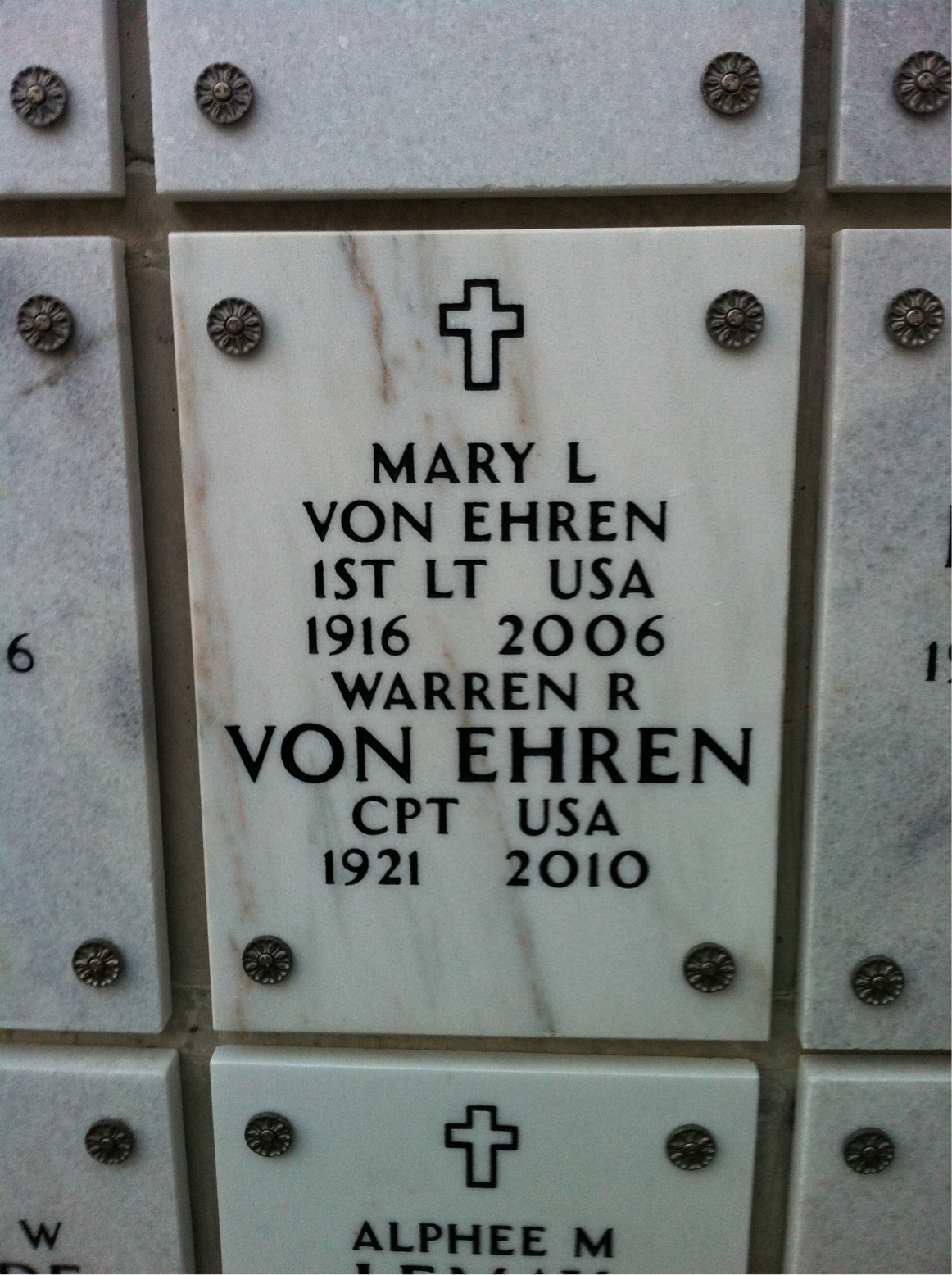 Mary Von Ehren