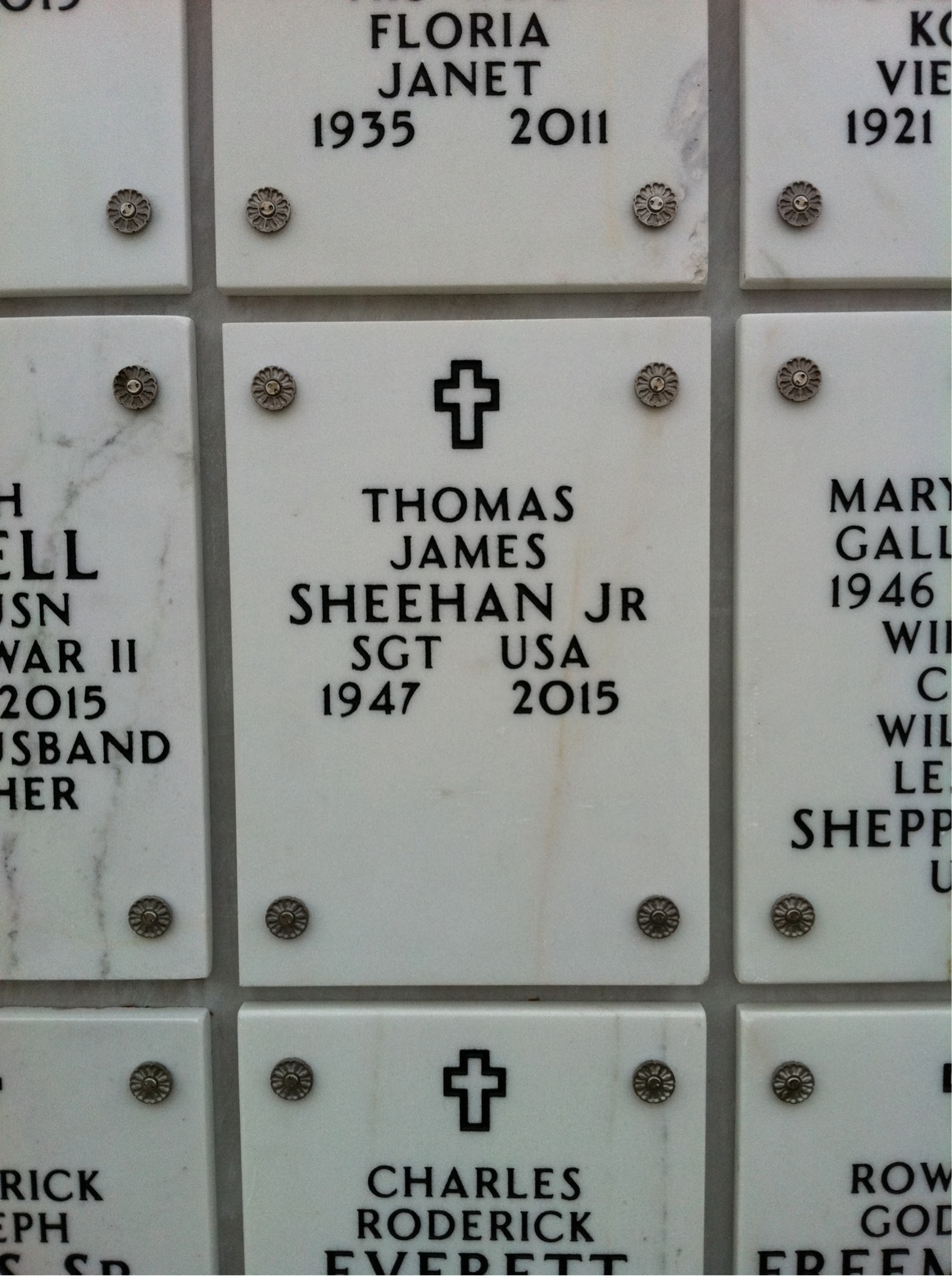 Thomas J Sheehan