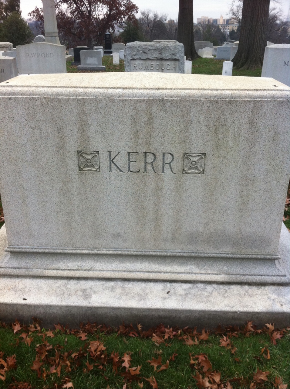Headstone of John Brown Kerr