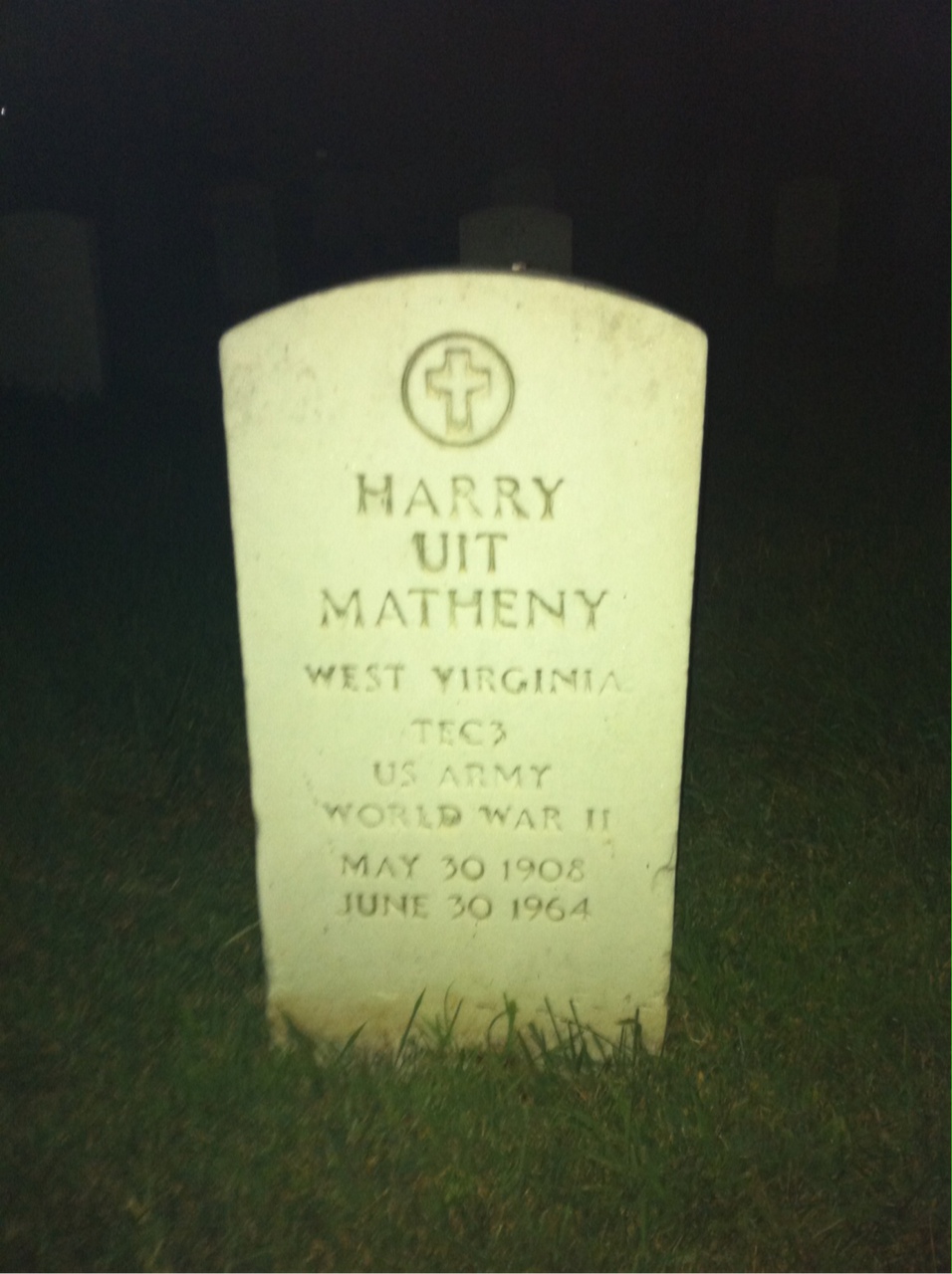 Harry U Matheny