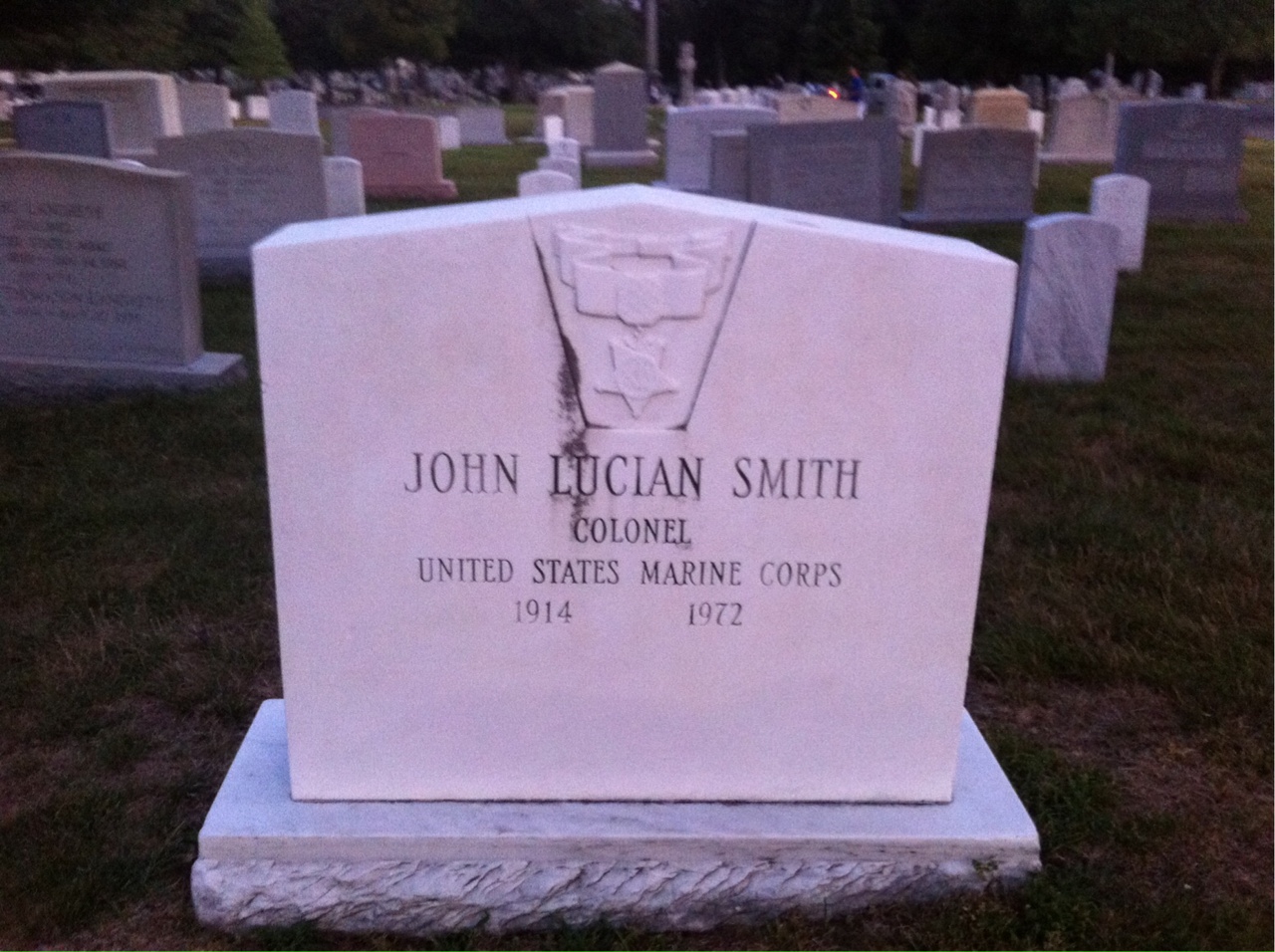 Headstone of John L. Smith