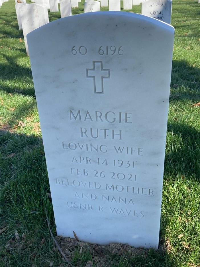 Back of headstone — Walter Griswold