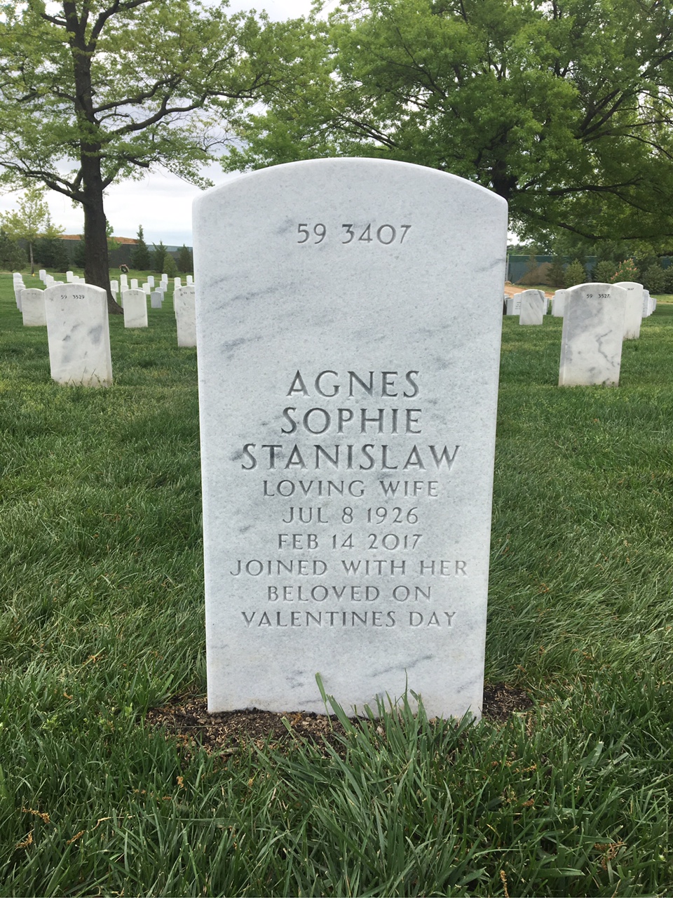Back of headstone — Edsel Wheelock