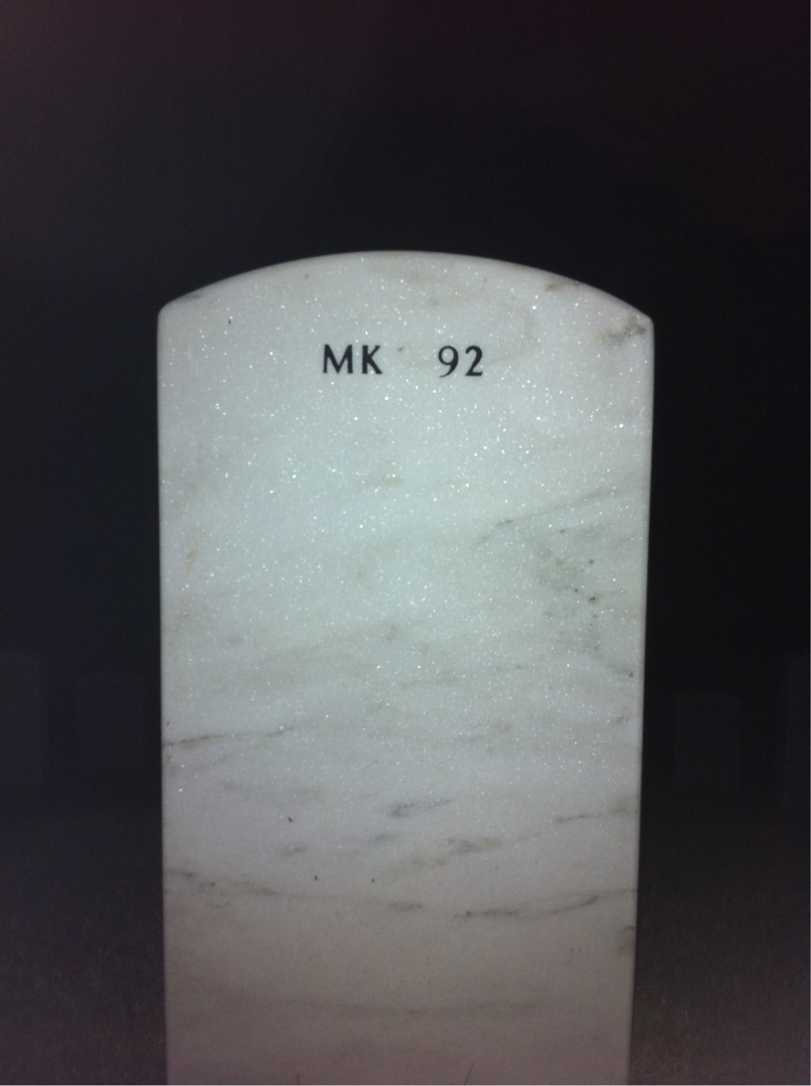 Back of headstone — Murray Moskowitz