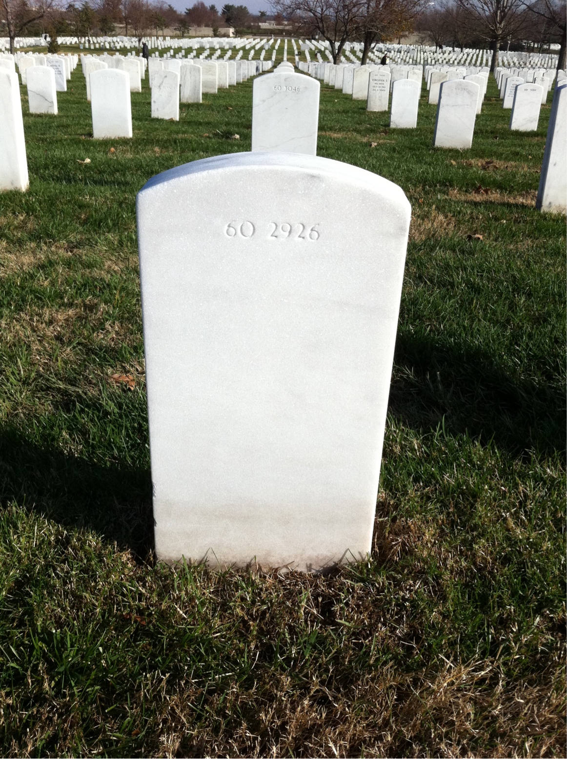 Back of headstone — Wolfgang R Bunge