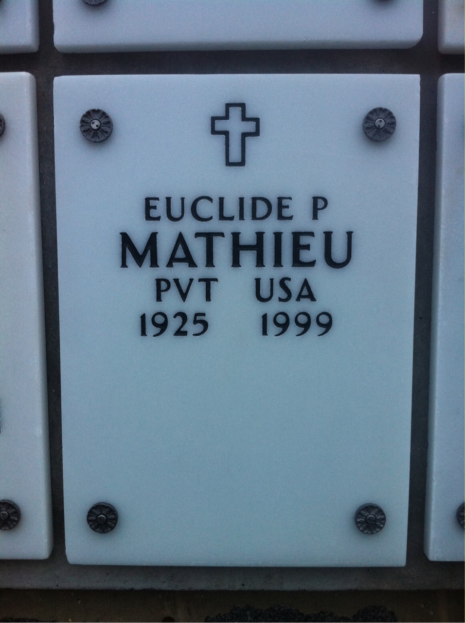 Euclide P Mathieu