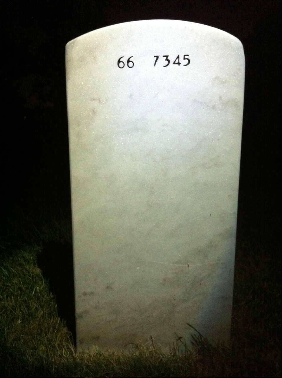 Back of headstone — Cy Felheimer