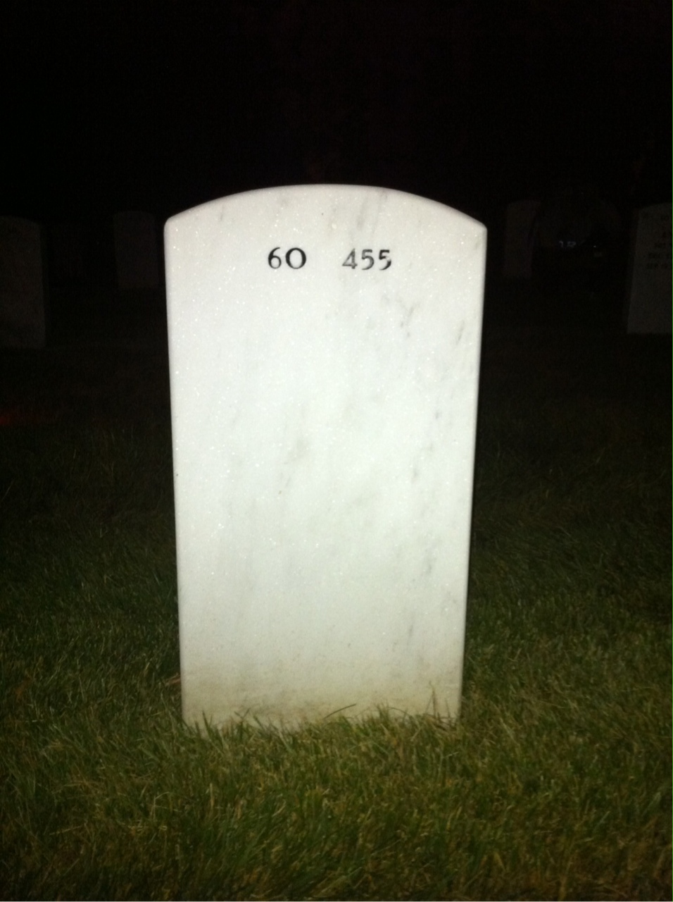 Back of headstone — Jack Raymond