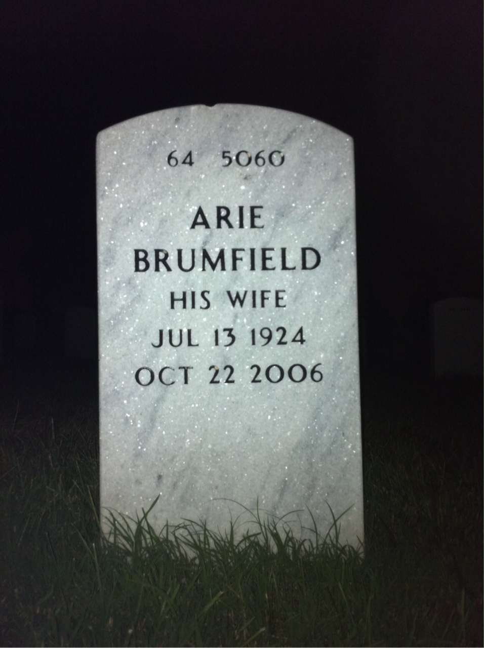 Back of headstone — Edwin O'Donnell