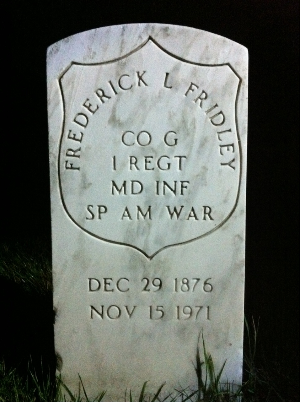 Frederick L Fridley